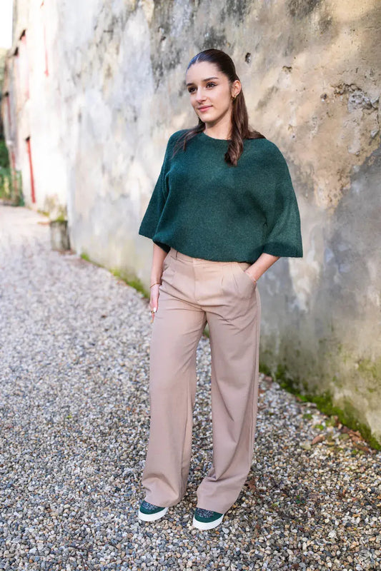 Pantalon Maria taupe