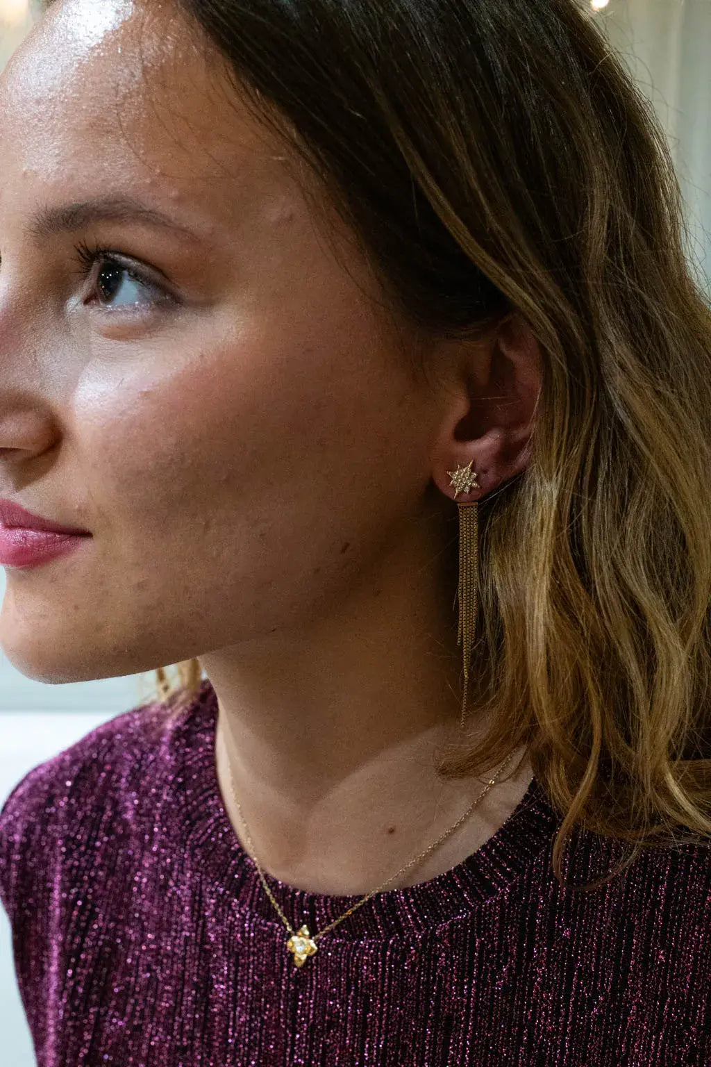 Boucles d'oreilles Constellation