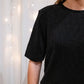 T-shirt pailleté Beya noir