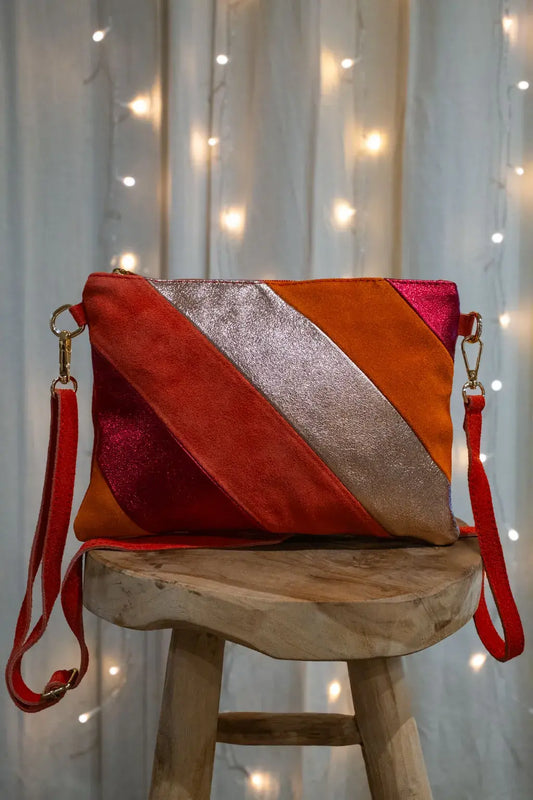 Pochette à bandoulière Nalie orange