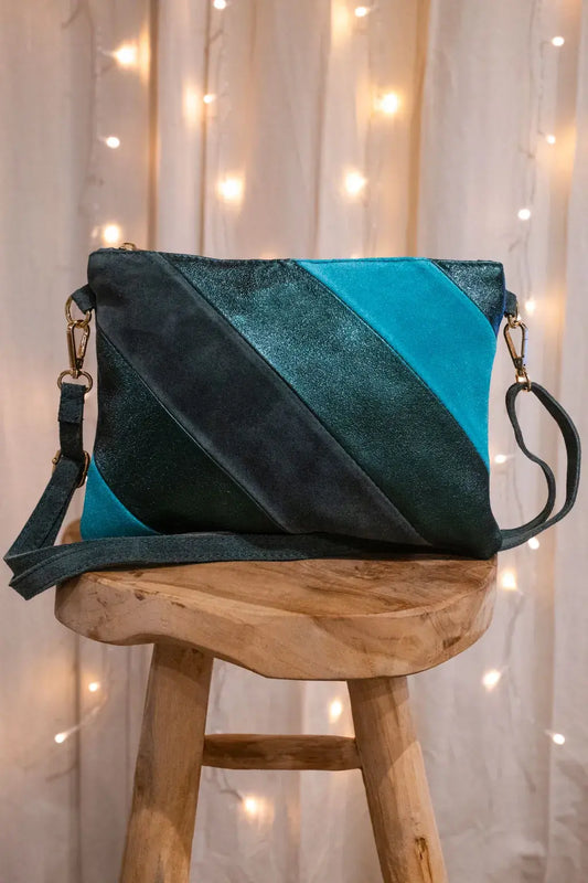 Pochette à bandoulière Nalie vert