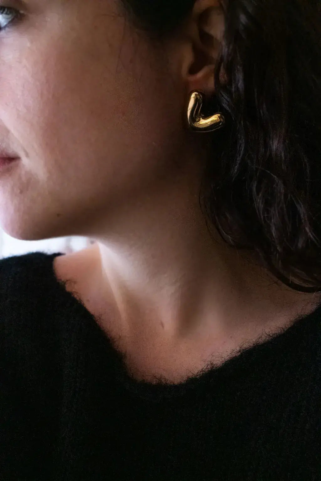 Boucles d'oreilles cœur