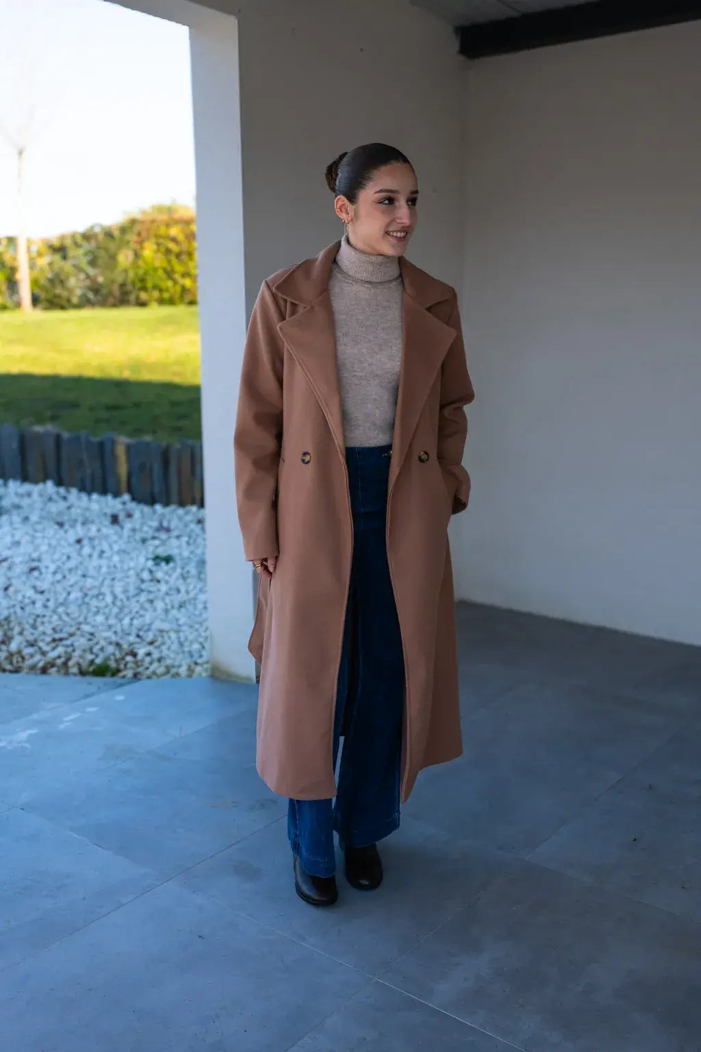 Manteau Maxou camel