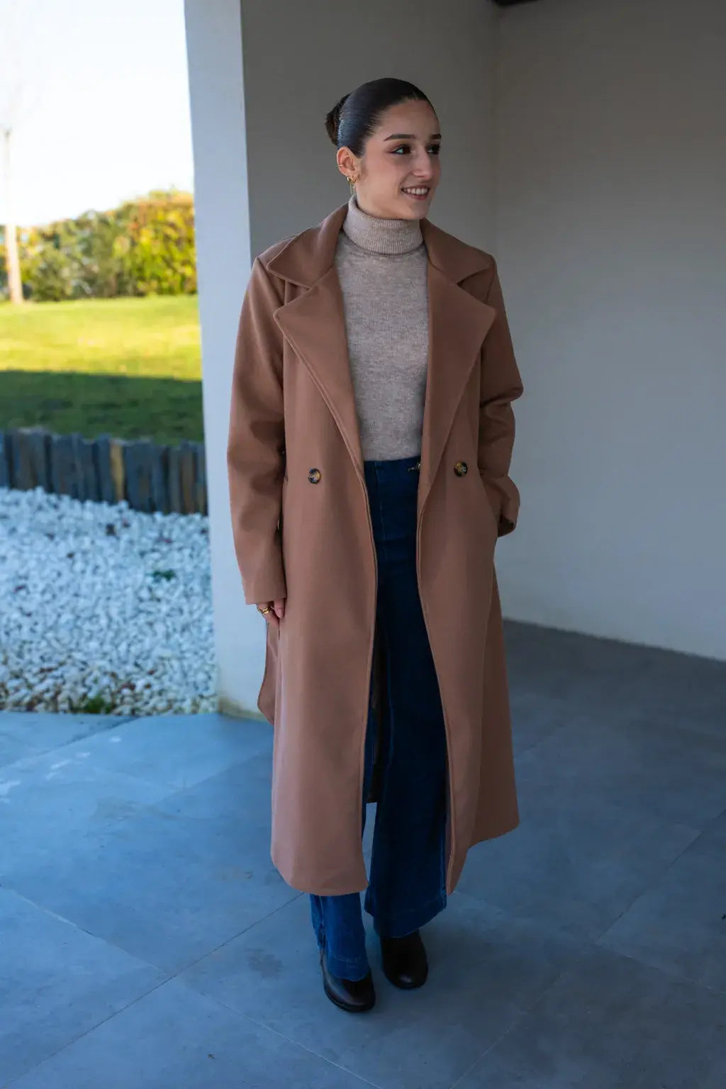 Manteau Maxou camel