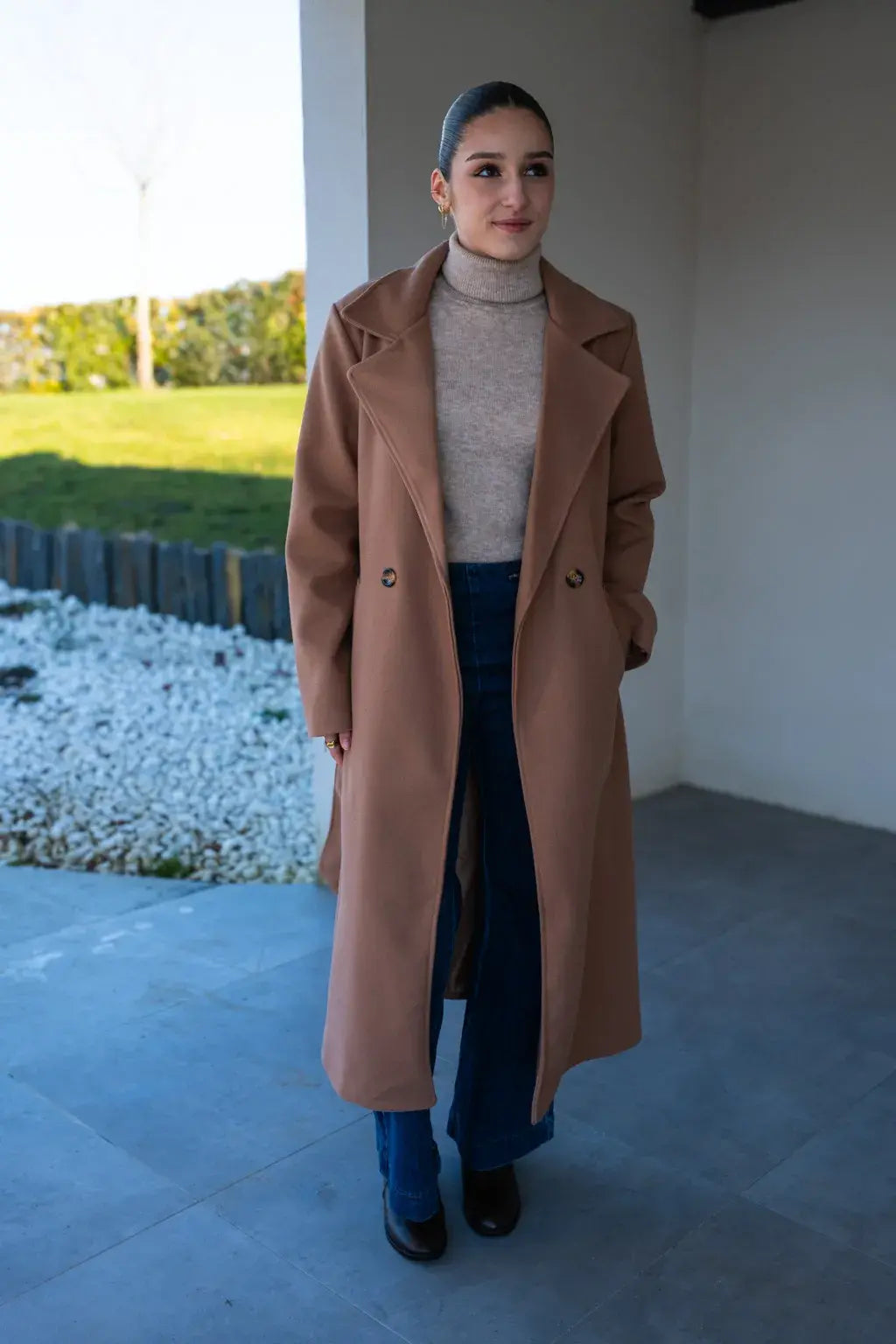 Manteau Maxou camel