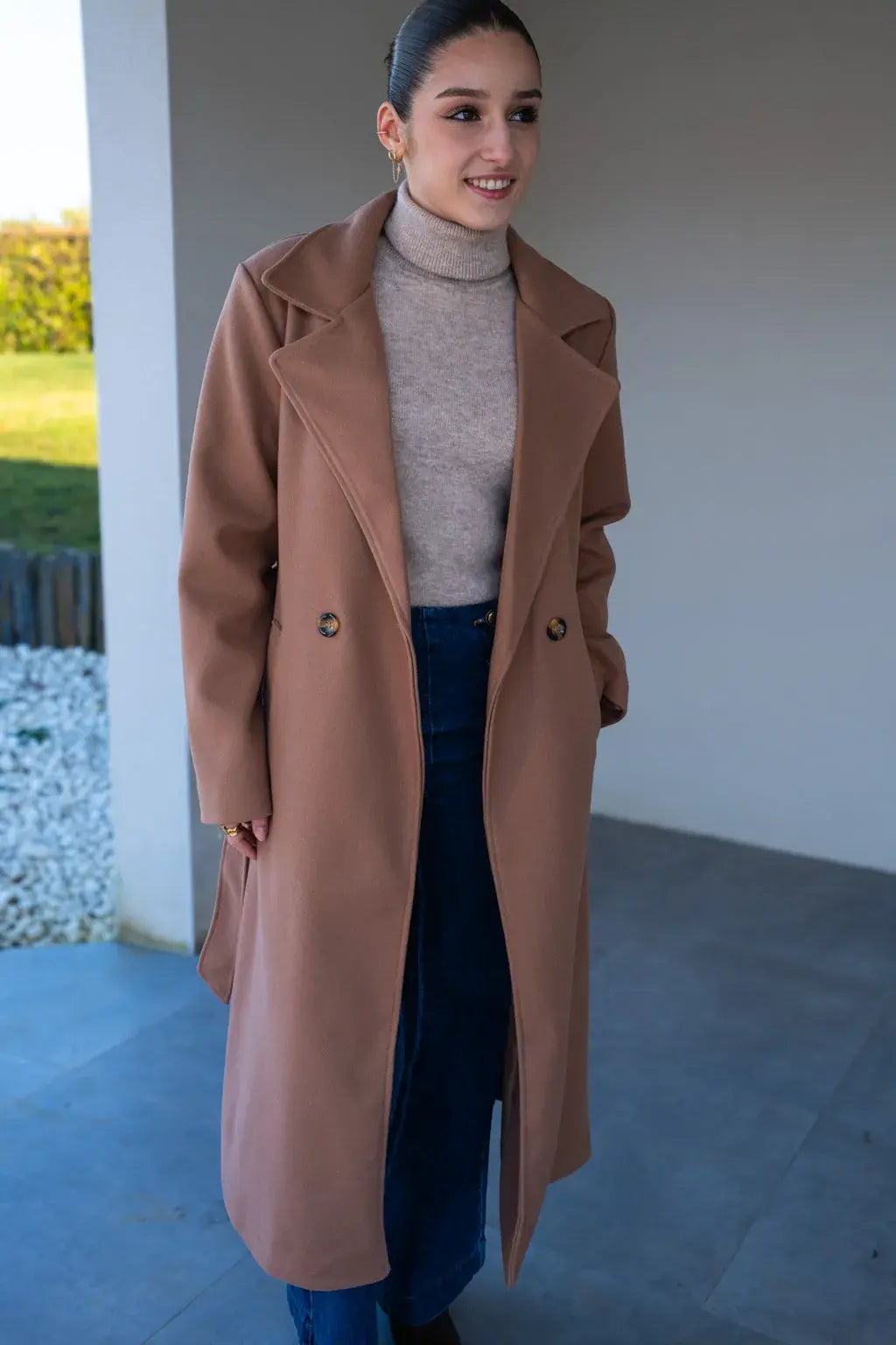 Manteau Maxou camel