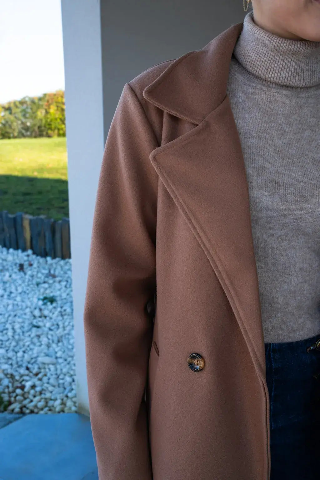 Pull Malo beige/taupe