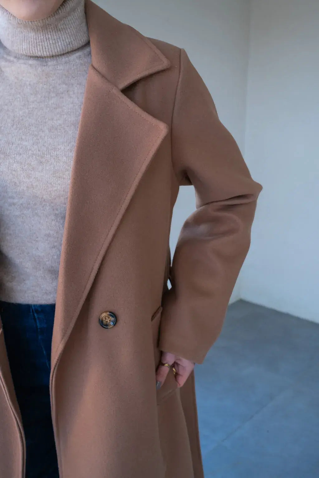 Manteau Maxou camel