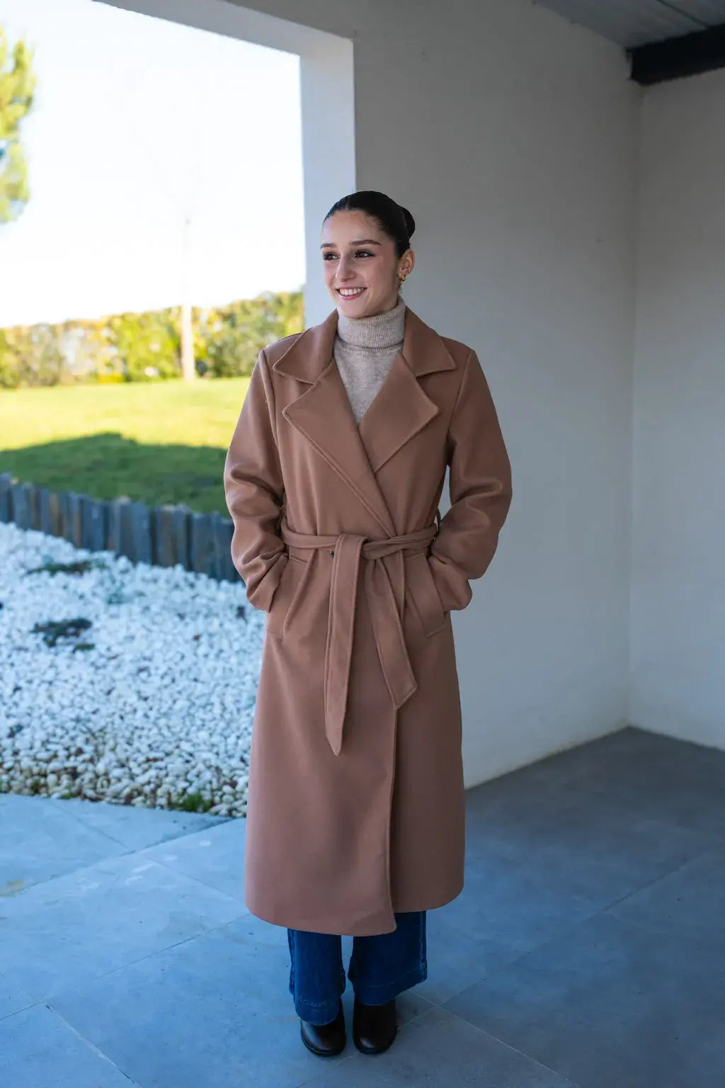 Manteau Maxou camel