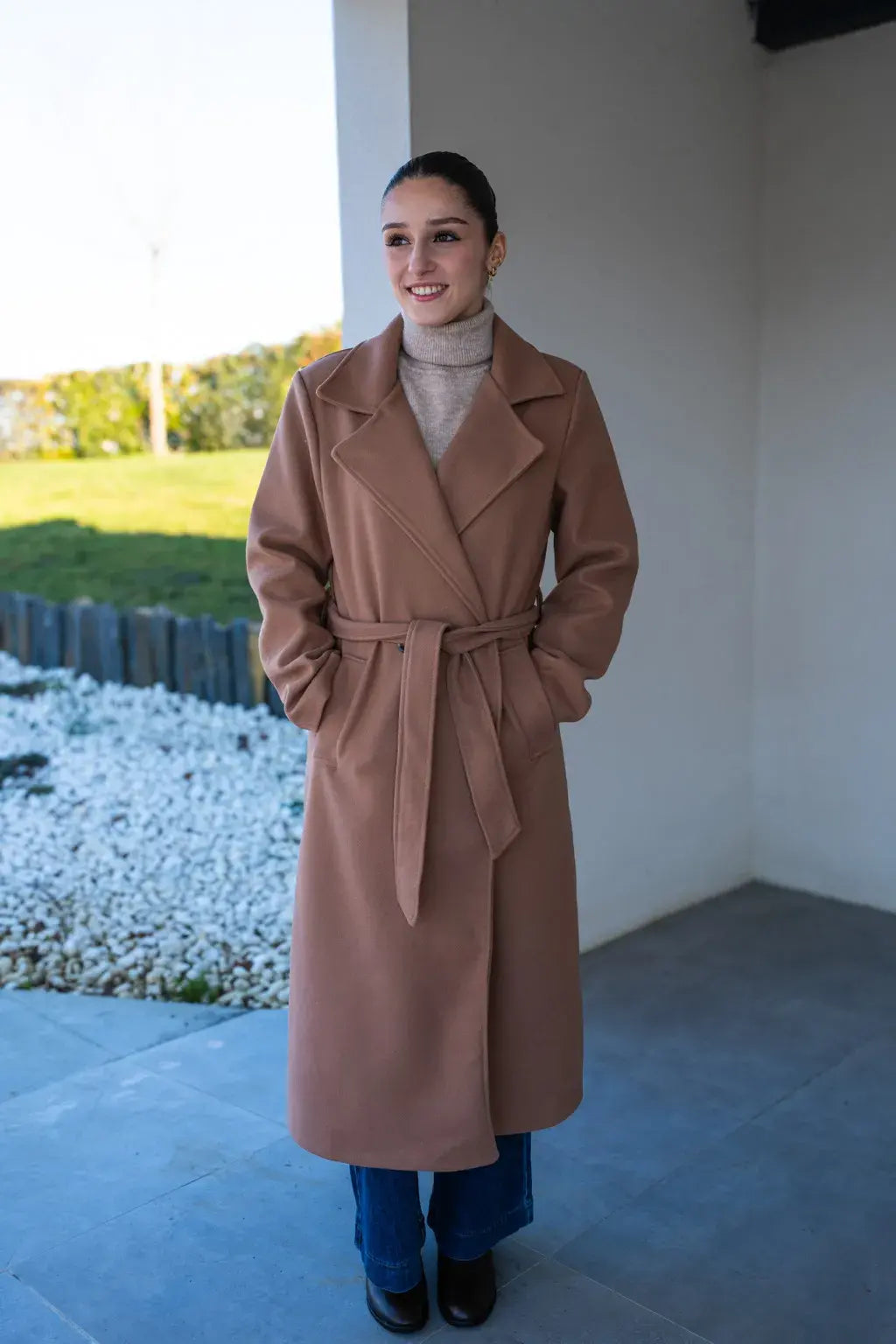 Manteau Maxou camel