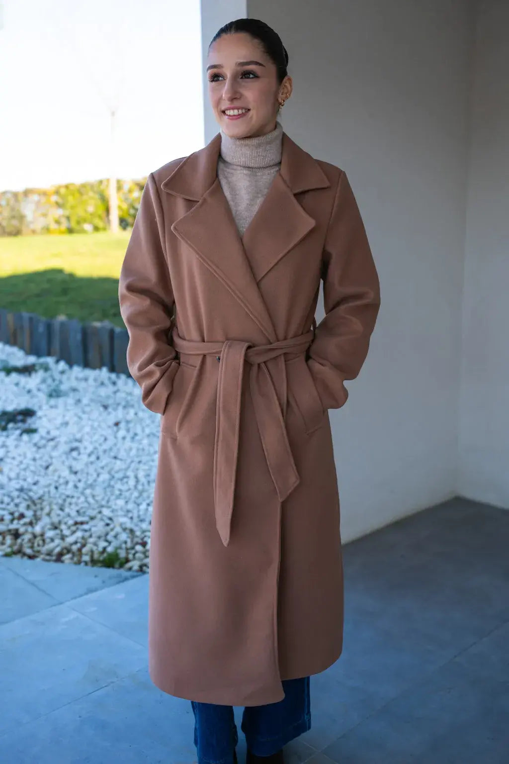 Manteau Maxou camel