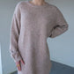 Robe pull Solana beige