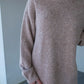 Robe pull Solana beige