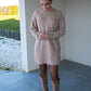 Robe pull Solana beige