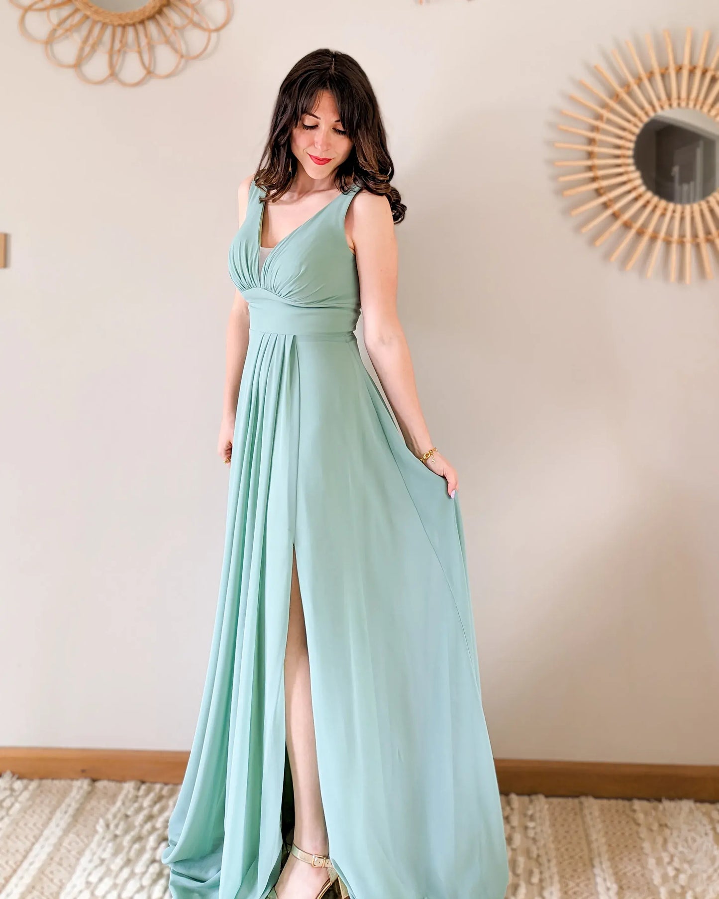 Robe longue lagon- Valentina