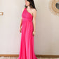 Robe longue fuchsia - Romane