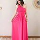 Robe longue fuchsia - Romane