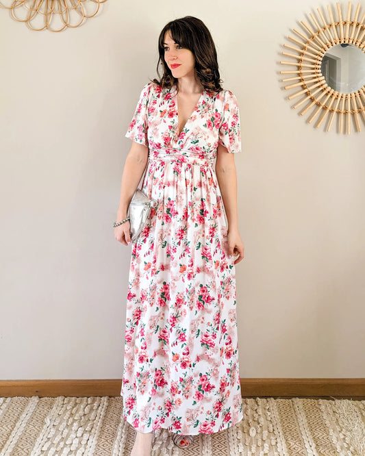 Robe longue fleurie - Lylia