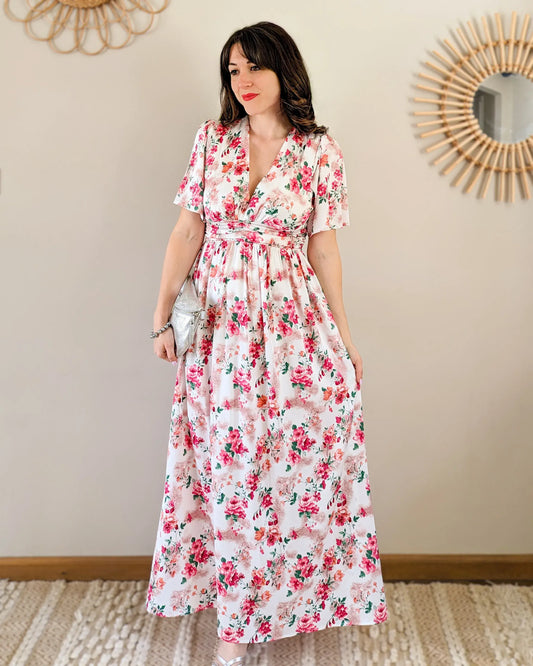 Robe longue fleurie - Lylia