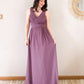 Robe longue - Prune