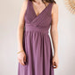 Robe longue - Prune