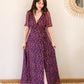 Robe longue fleurie - Nola