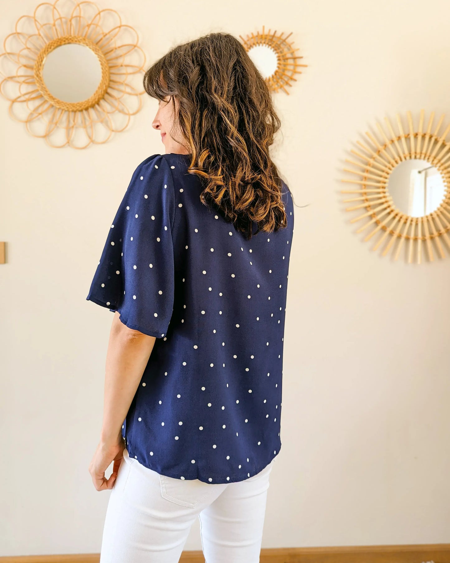 Blouse à pois - Maxine