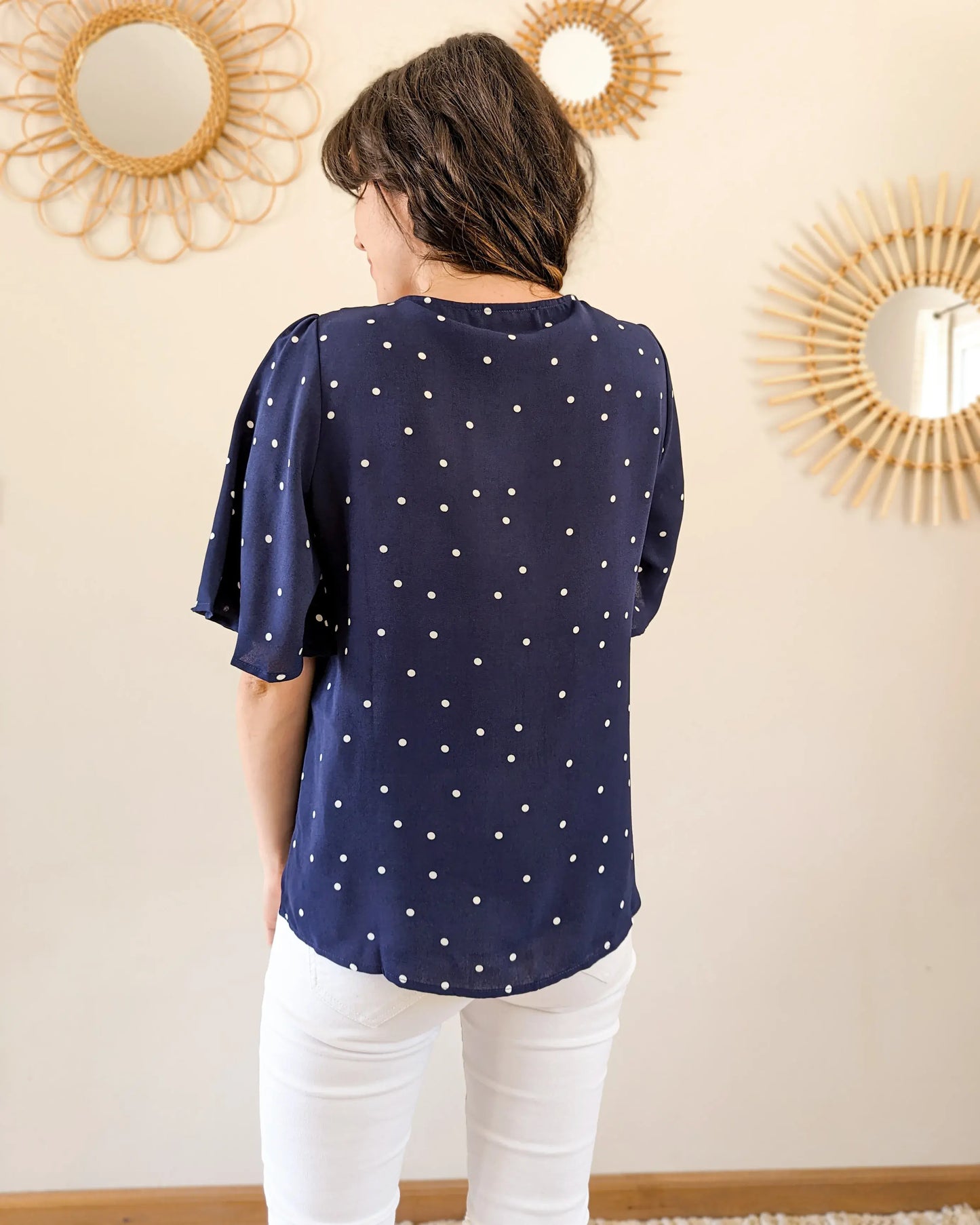 Blouse à pois - Maxine