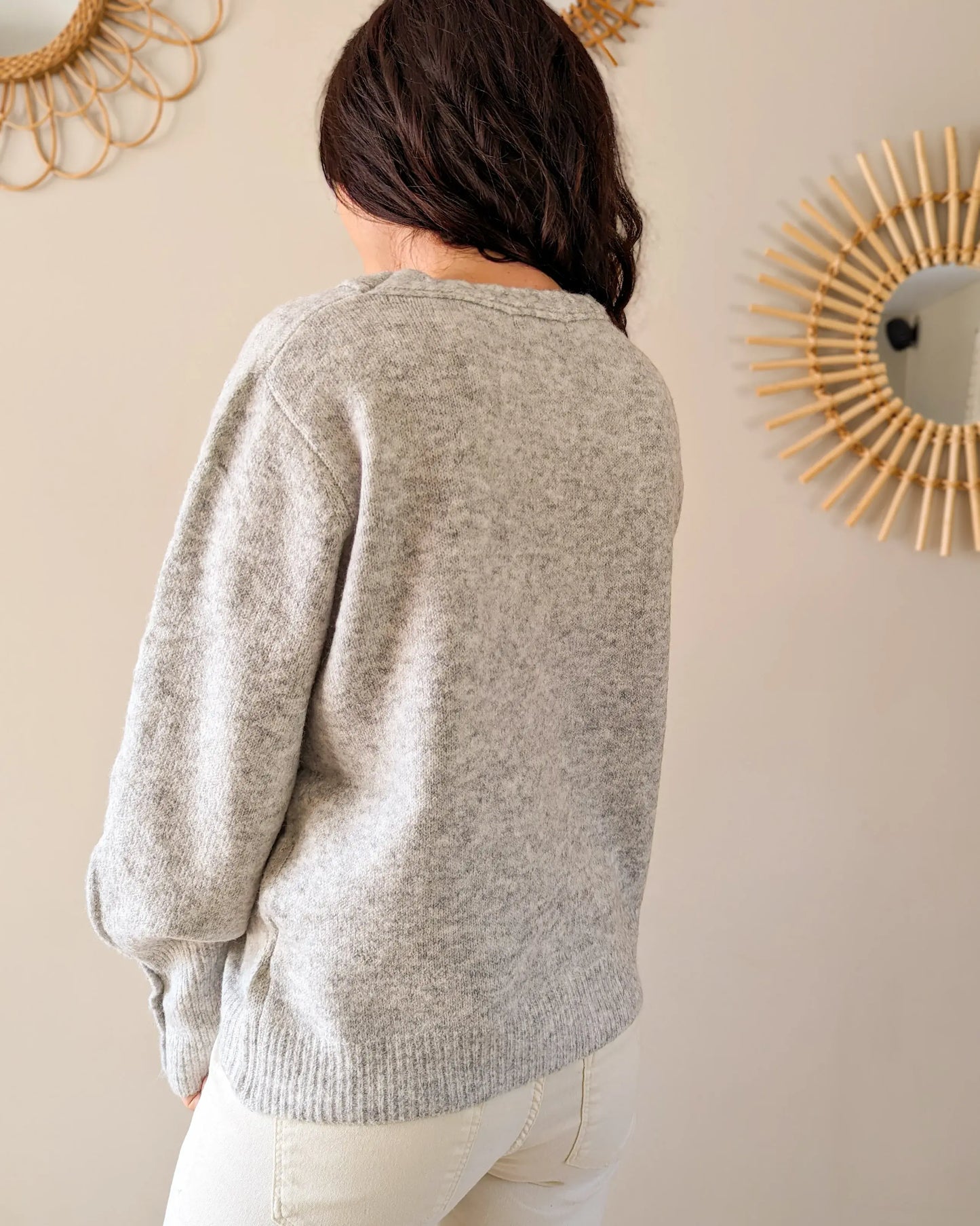 Pull - Maddy gris chiné