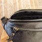 Sac banane en cuir - Chuck noir