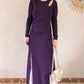 Robe violette - Scarlett