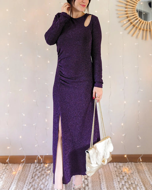 Robe violette - Scarlett