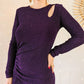 Robe violette - Scarlett