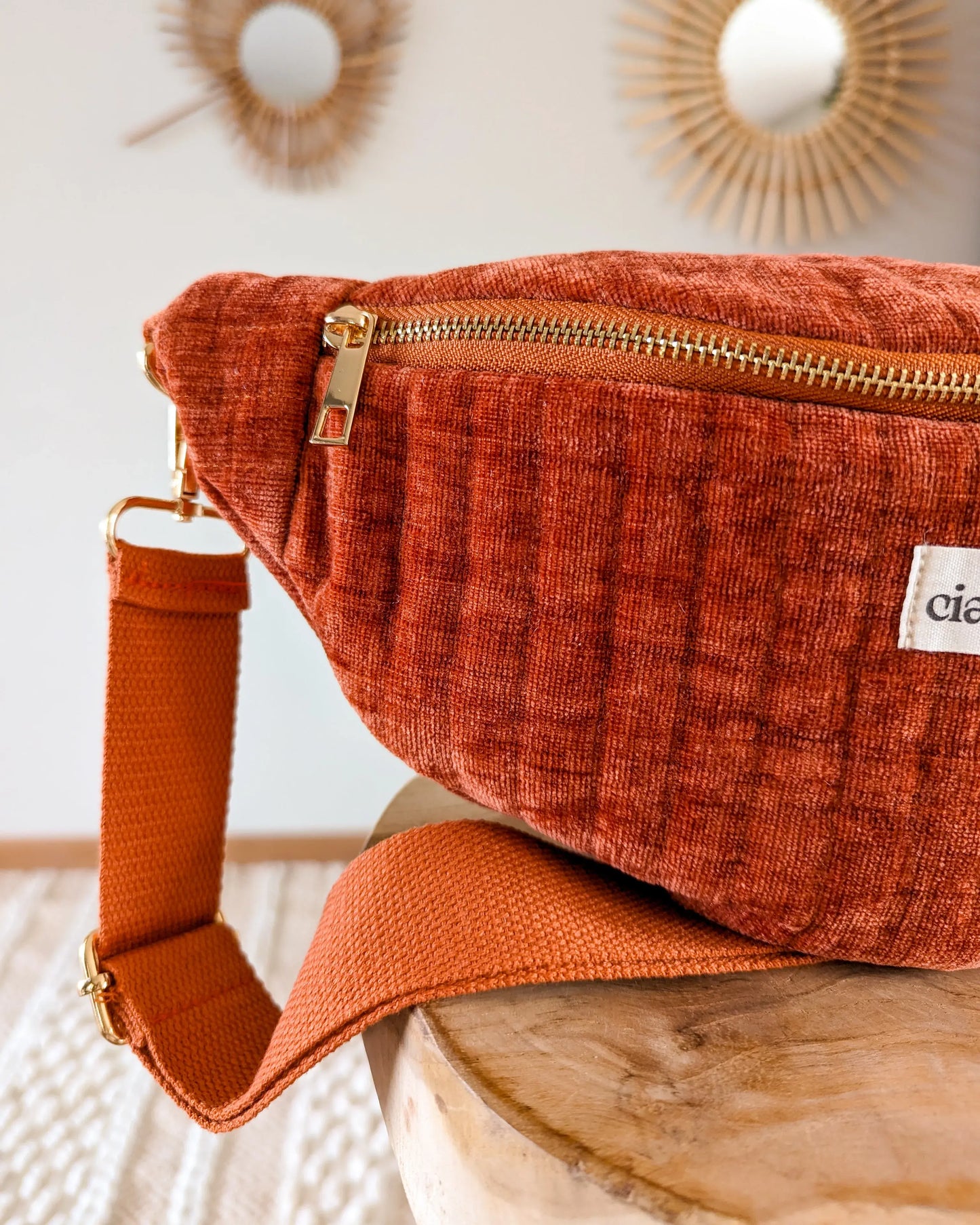 Sac banane - Ciao Boum terracotta