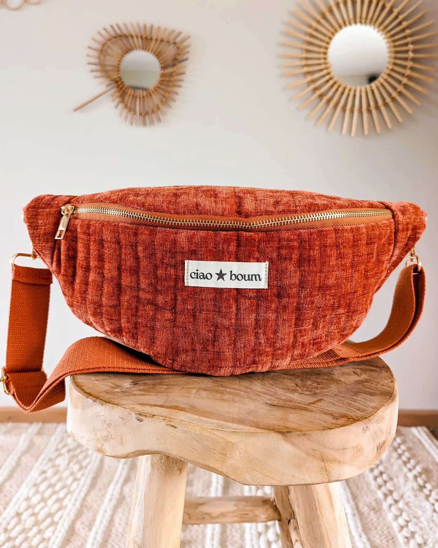 Sac banane - Ciao Boum terracotta