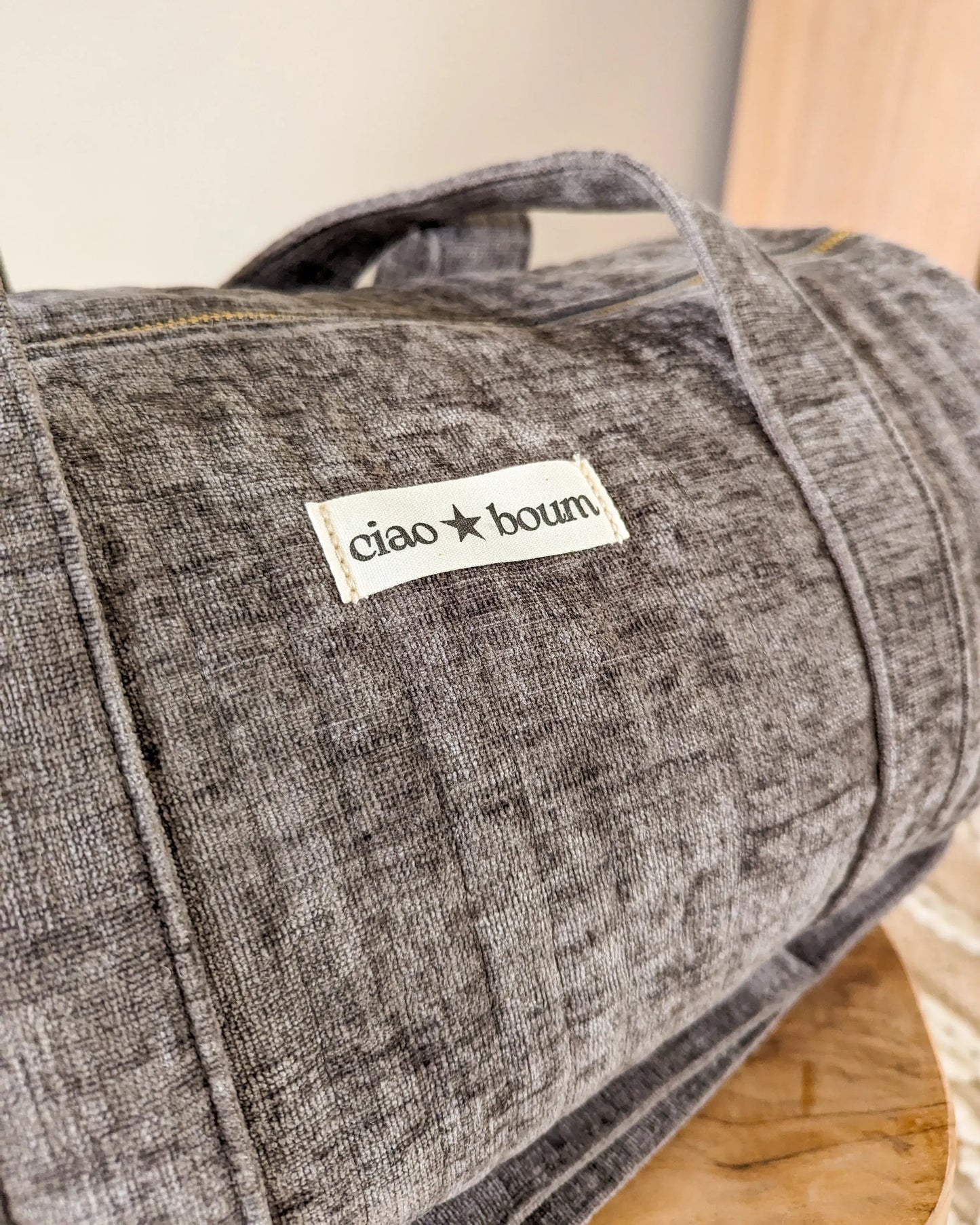 Sac bowling - Ciao Boum gris