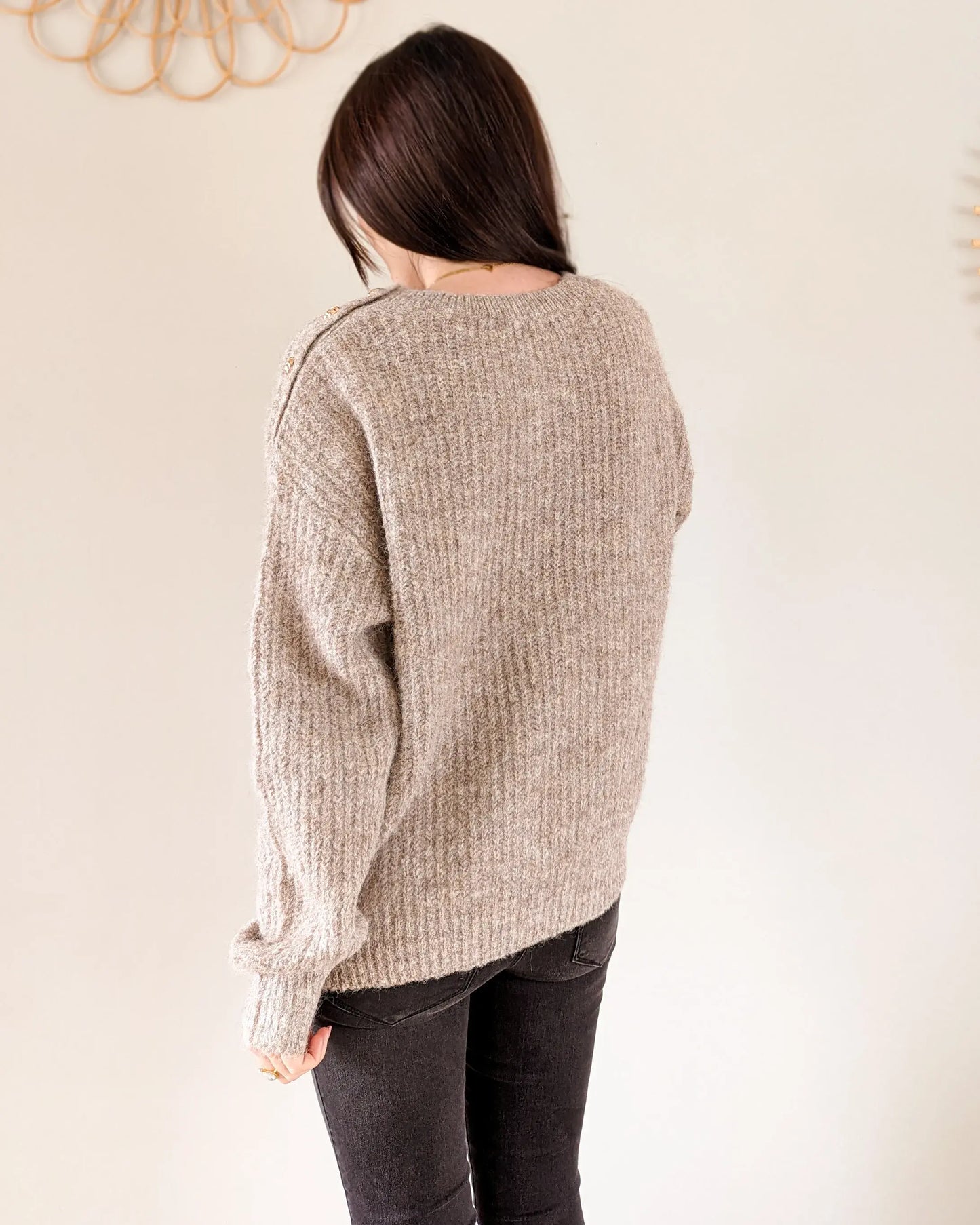 Pull - Harris taupe