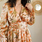 Robe courte - Milena orange