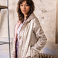 Imperméable réversible Laura Jo rose/dorée - Elena courte