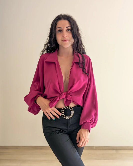 Blouse fuchsia - Aya