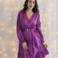 Robe violette - Tina